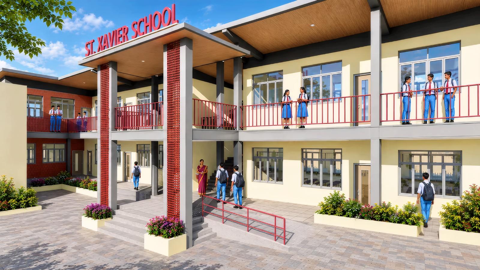 Spacious Classrooms