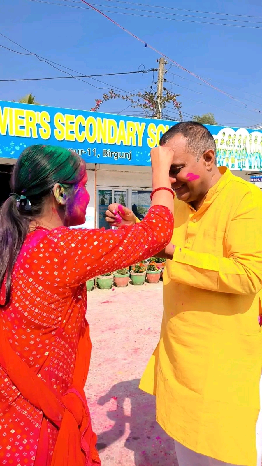 Holi With Teachers