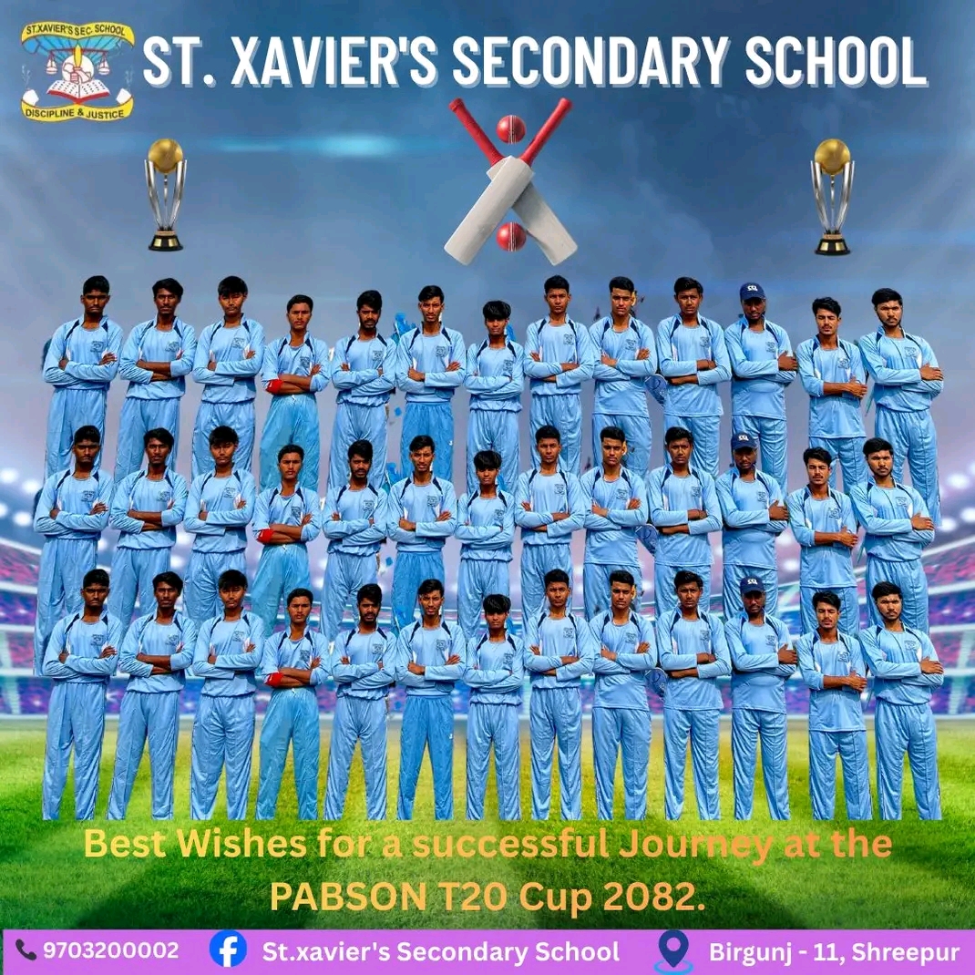 Cricket Team Poster - PABSON T20 Cup 2082